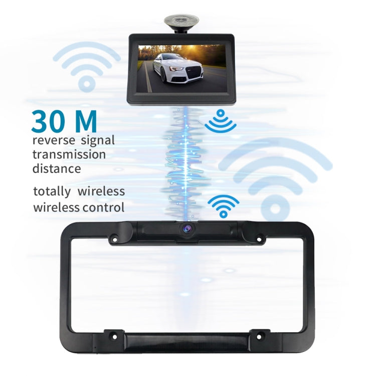PZ620-W Car 4.3-inch Digital USA Frame Solar Wireless Reversing Image, PZ620-W PZ620-W Car 4.3-inch Digital USA Frame Solar Wireless Reversing Image, PZ620-W
